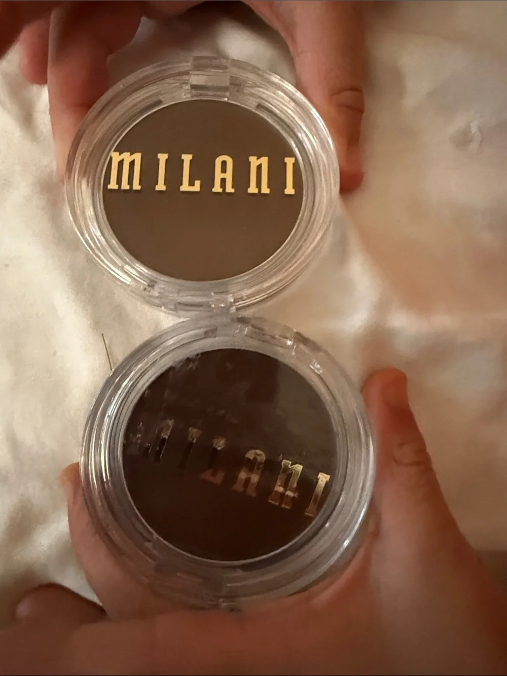 Milani Brow Pomade Duo — Gray Taupe & Deep Brown set two